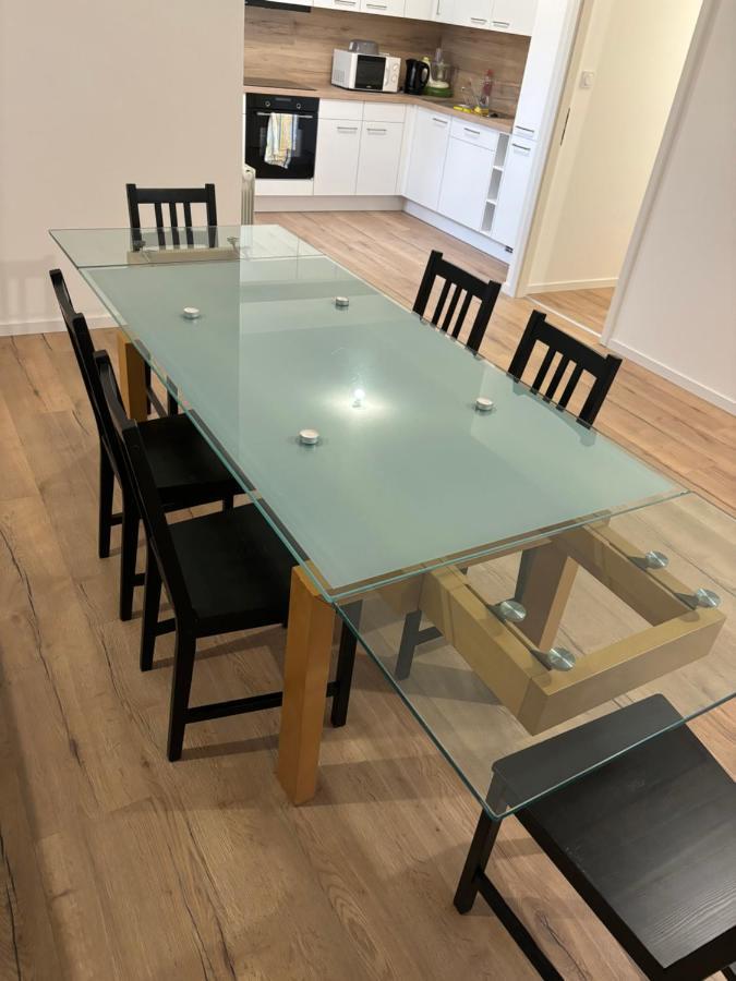 Appartement + Parking + Terrasse Mulhouse Esterno foto