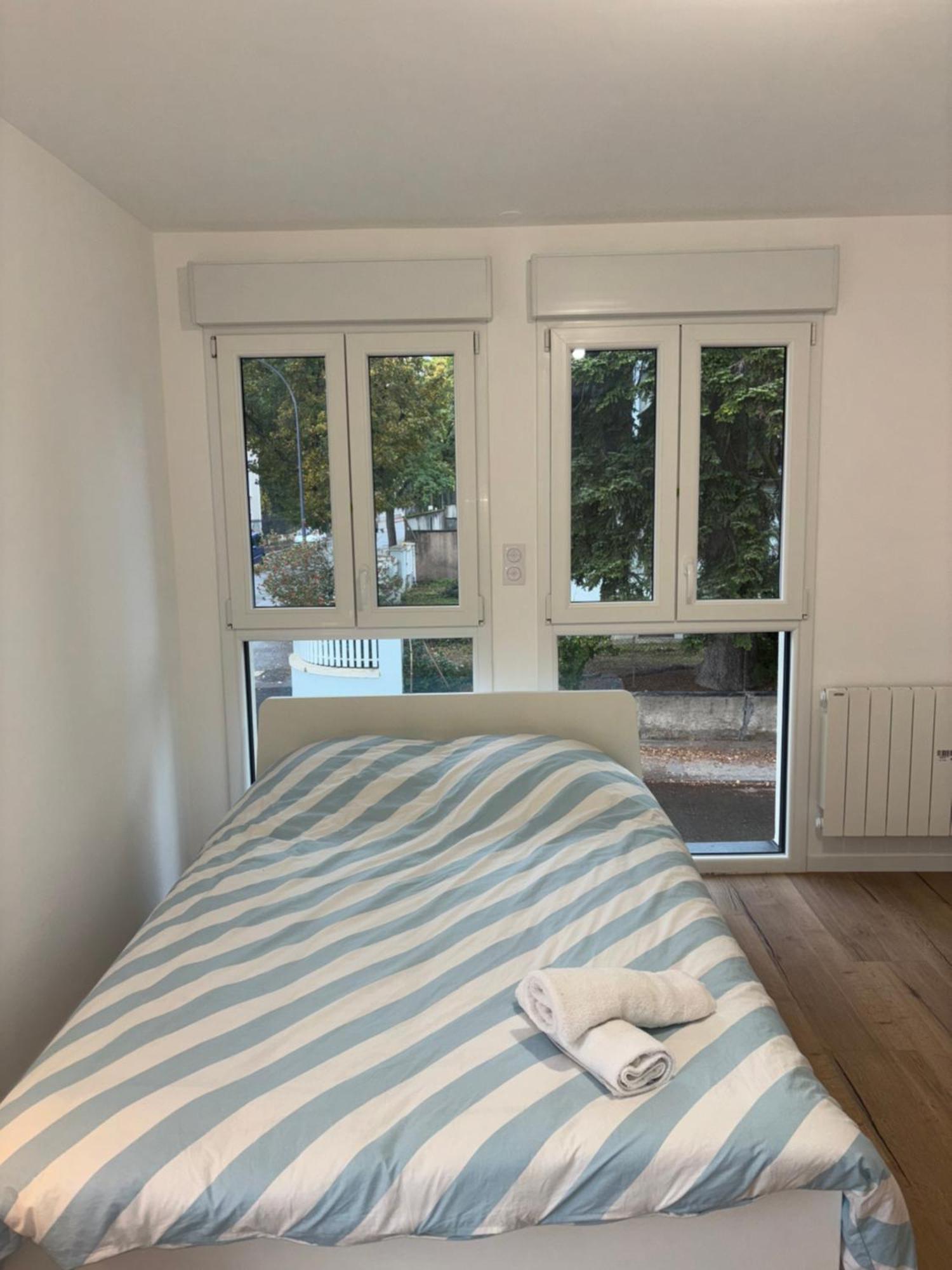 Appartement + Parking + Terrasse Mulhouse Esterno foto